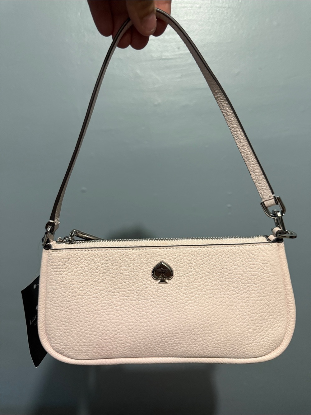 kate spade Blush Pink Pebbled Leather Shoulder Bag
